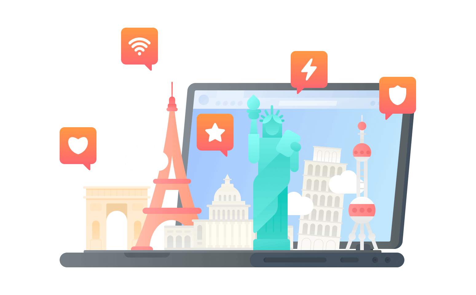 在赤道几内亚连接到中国的加速器 - 大陆VPN